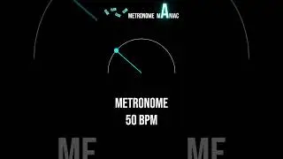 METRONOME 50 BPM 🎶 #shorts