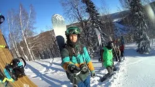 Фрирайд школа Ани Орловой в Приисковом