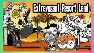 The Battle Cats - Extravagant Resort Land - Summer Break Cats Paradise