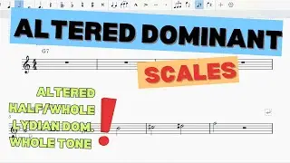 56. &kappa;&lambda;ί&mu;&alpha;&kappa;&epsilon;&sigmaf; &gamma;&iota;&alpha; ALTERED dominant7 &sigma;&upsilon;&gamma;&chi;&omicron;&rho;&delta;ί&epsilon;&sigmaf; #musictheory#&mu;&omicron;&upsilon;&sigma;&iota;&kappa;ή#alteredscale