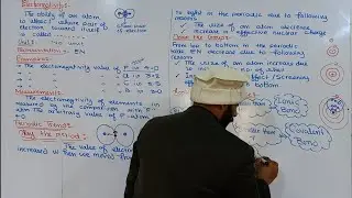 Electronegativity || Full explaintion of Electropositivity || 11th class chemistry || ch.no.6