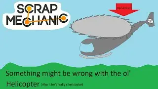 The Best Way To Cut a Tree In Scrap Mechanic and/or a High Quality Helicopter