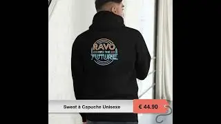 Sweat &agrave; Capuche Unisexe