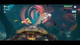 # hungry Shark 🦈⚡#game 🎮#fight with gaint 🦀 crab #evolution of Shark 🦈⚡z