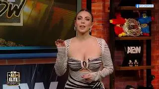 Jimena Sánchez AEW El Show 08/12/2025.