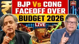 Shashi Tharoor Vs Baijayant Panda Over Budget 2026 | BJP vs Congress | Marya Shakil | India Today