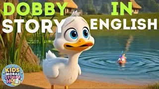 A Brave Duck Saves the Pond 🦆 | Kids Moral Story | English Story