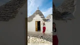 Italy Traditional Stone House Trulli Tour | Puglia, Italy Travel #alberobello #italy #travel
