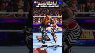 NEW JACK SIGNATURE AND FINISHER IN WWE2K25 #wwe2k25 #wwe #newjack
