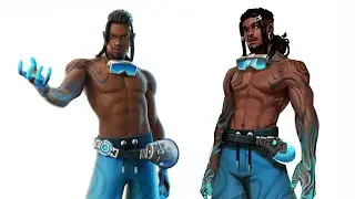 🌹Fortnite: Tidewalker Trace Skin(Me🤣) NO COMMENTARY!🌹