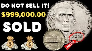 Searching for 2006 D Mint Jefferson Nickels Worth Millions - Most Valuable Nickels Coins Worth Money
