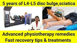 L4L5 disc bulge, sciatica | Fast recovery physiotherapy treatments & remedies
