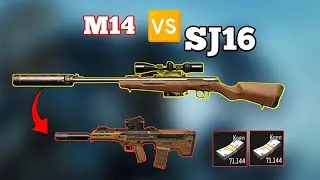 M14 Sniper  Paling Asik Di Arena Breakout !! m14 🆚 Mj16