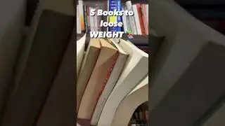Five Books on How to lose weight fast #Shorts #books