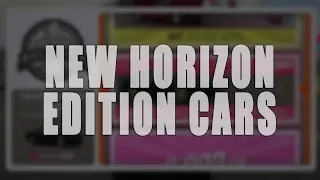 BRAND NEW HORIZON EDITION CARS (UPDATED WHEELSPINS)