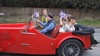 May Day parade 2023 in Woodmancote