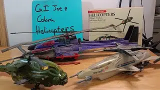 GIJoe and Cobra helicopters and military aviation connections!