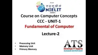 NIELIT CCC Course Lecture Series: Lecture-2