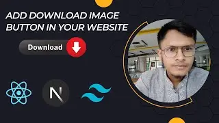 How to add download Button Bangla | How to add Download Image button on the website |Download button