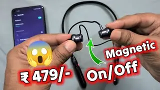 Best Neckband Magnetic on off Under 500 || Aroma Nb119 Neckband Review | Aroma nb119 Zebra Bluetooth