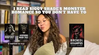 scarring myself by reading BookTok monster romance