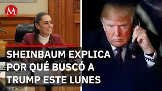 &iquest;Qu&eacute; motiv&oacute; a Sheinbaum para tener su primera llamada del 2026 con Donald Trump?