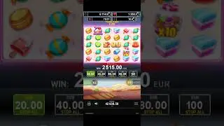 Mystake casino- Candy Palace - free spin. 100x win !!!