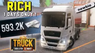 Tak Sampai 1 MINGGU Aku Jadi *KAYA* Dalam Truck Simulator Ultimate !