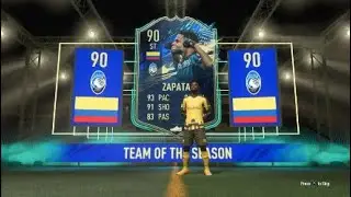 FIFA 21 TOTS DUVAN ZAPATA SBC COMPLETED.