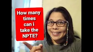 How many times can I take the National Physical Therapy Examination?