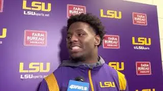 LSU LB Greg Penn after defeating UAB