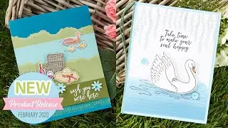 FSJ Ready Set Spring  | Cardmaking Ideas with Kim Kesti featuring Swan Boat Stamp Set