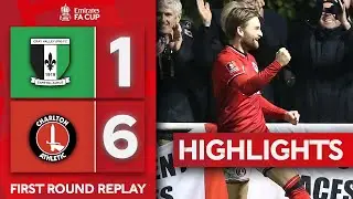 Cray Valley 1-6 Charlton Athletic | First Round Replay | Highlights | Emirates FA Cup 2023-24