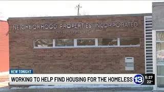 Working to help find housing for the homeless
