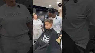 Kid Gets Ronaldo⚽ Haircut Mom Angry😱 #shorts #ronaldohaircut