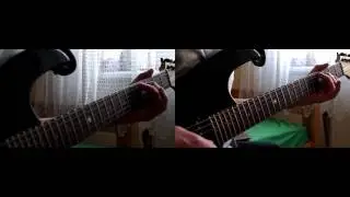 Trivium - Inception of The End (Split-Screen Guitar Cover)