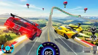 Stunt Car Extreme Level - 19 | Gt Car Stunt Race | Gameplay Game | Speed car game |