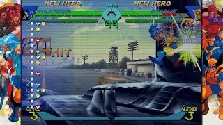 X-Men vs Street Fighter, Wolverine easy Infinite combo ✌️