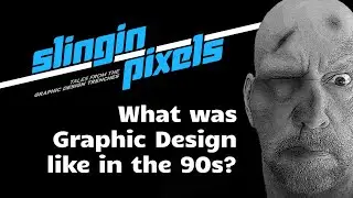 What was graphic design like in the 90s?