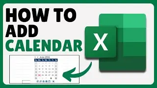 How To Insert Calendar In Excel (2025)