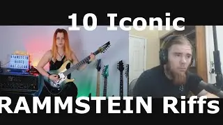 10 Iconic RAMMSTEIN Riffs (Reaction!!)