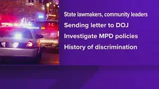 State lawmakers ask for federal civil rights investigation into culture at MPD