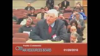 William Davis, CARB Meeting 1/28/2010
