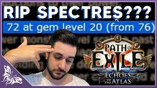 3.13 Spectres Dead? My Take On The Topic | Path of Exile