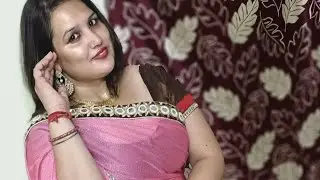Low Waist Saree Draping Night Time hanky tucked