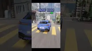 Realistic car damage test 🚗💨 #GamingShorts#CarLovers #AutoShorts #YouTubeShorts #VolvoCars #CarRepai