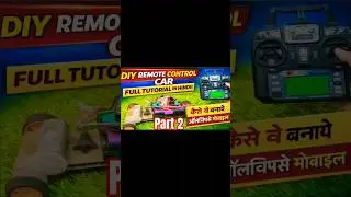 DIY powerful remote control RC car#shorts#😱💪💥