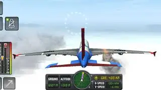 engine fire emergency | landing gear failure | flight simulator game | Android game | Games World