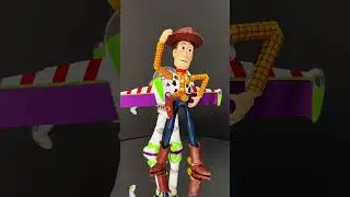 Beast Kingdom Toy Story: Dynamic 8ction Heroes - Woody and Buzz #toystory #woody #buzzlightyear