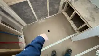 Toddville Iowa, Drywall done part 2 